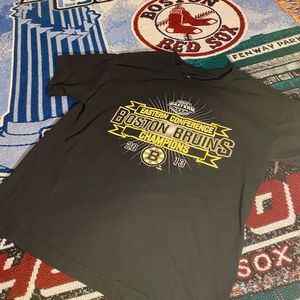 Boston Bruins NHL Short Sleeve 2013 Eastern Finals Shirt Size Medium